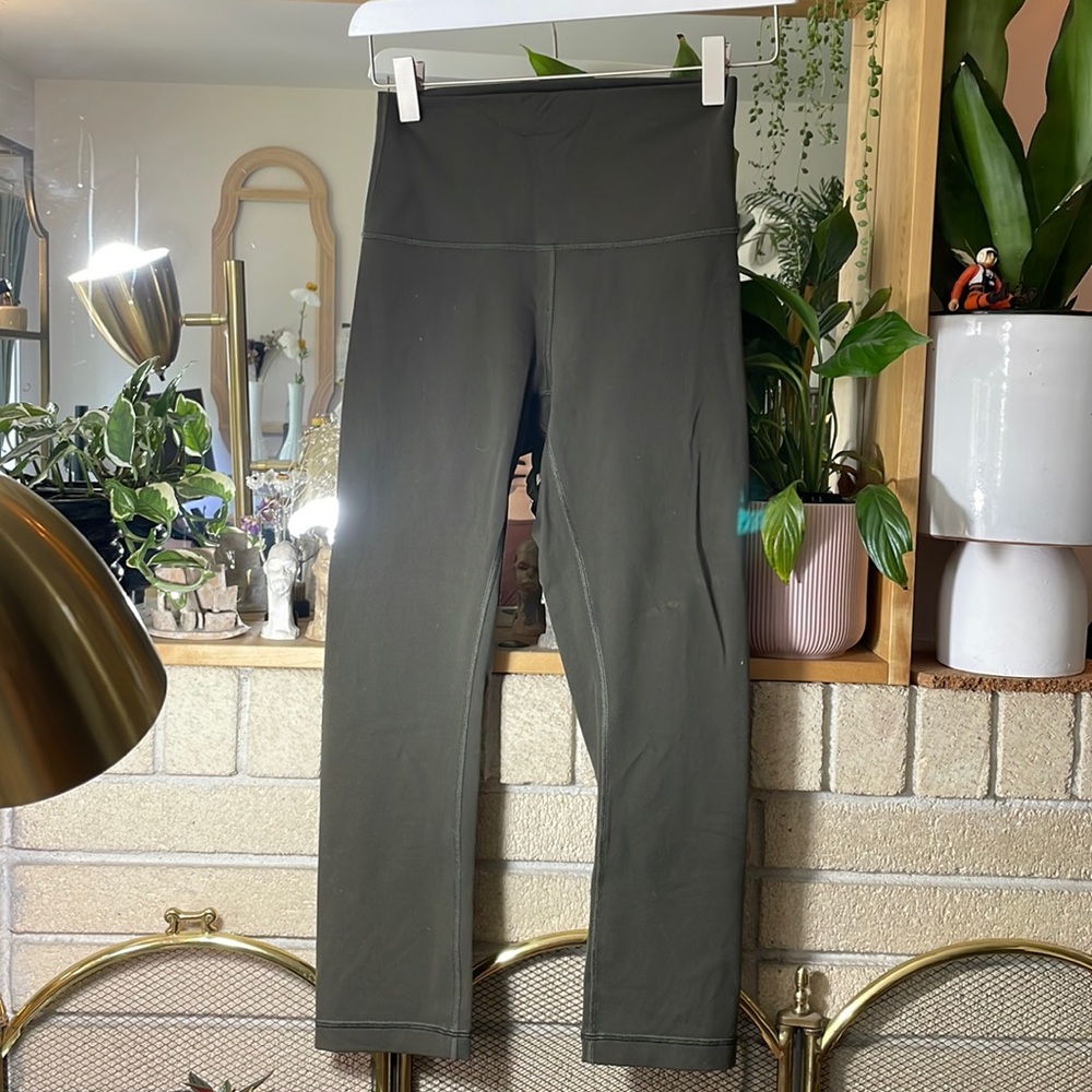 Lululemon wunder under high rise crop leggings 4